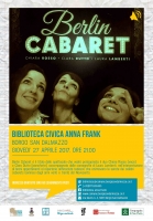 “Berlin Cabaret” alla Biblioteca Civica Anna Frank