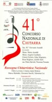 41ª edizione del Concorso nazionale di chitarra “Ansaldi”