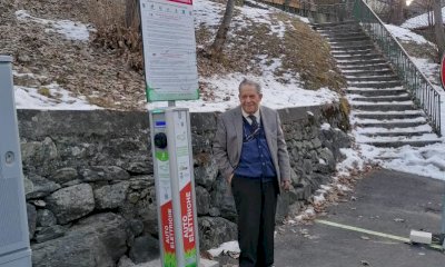 Attiva a Casteldelfino una nuova colonnina di ricarica per auto elettriche