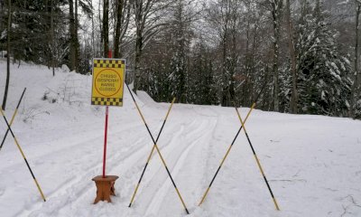 Pericolo valanghe, transennata la strada per Pian delle Gorre