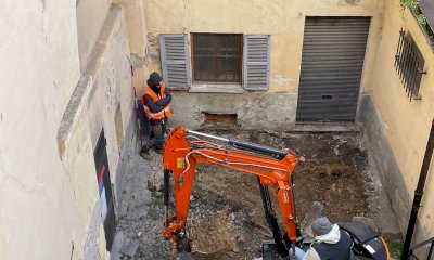 Chiusa Pesio, al via i lavori di posa dell'ascensore al Palazzo Comunale