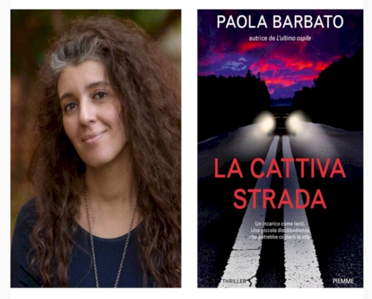 Busca, la scrittrice Paola Barbato in biblioteca il 16 febbraio