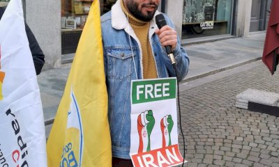 Iran, mobilitazione di +Europa e Radicali Cuneo: “Il governo ritiri l’ambasciatore a Teheran”