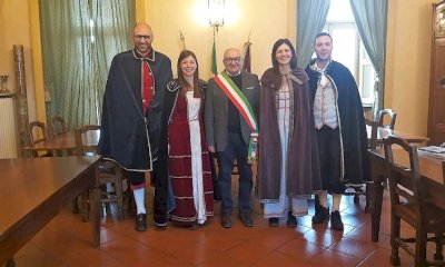 Accolte in Municipio le maschere di Moretta