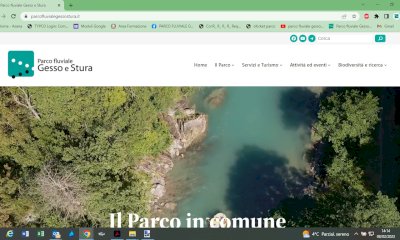 Un nuovo sito internet e un nuovo video promozionale per il Parco fluviale Gesso e Stura