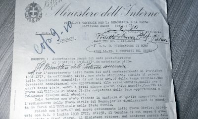 L’Archivio di Stato di Cuneo propone la mostra “Tracce di Memoria - Carte di un viaggio nella Shoah”