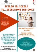 Bra: come scegliere la scuola superiore? Incontro per genitori