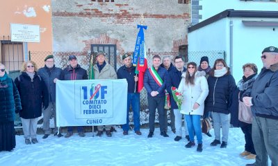 Giorno del Ricordo, il Comitato 10 Febbraio a Cervasca e con gli alpini di Cuneo