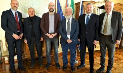 Il presidente della Provincia Robaldo ha incontrato i presidenti delle Fondazioni bancarie della Granda