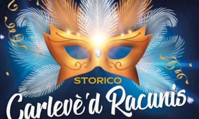 Sabato 25 febbraio torna lo storico “Carlevè‘d Racunis”
