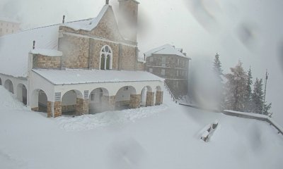 Neve sulla Granda: oltre mezzo metro sopra i 1500 metri, mercoledì nuovo peggioramento