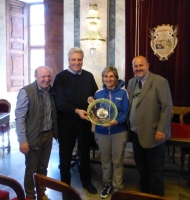 La Nazionale italiana di nuoto sincronizzato ricevuta in Municipio