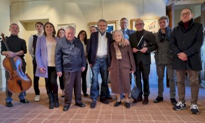 Bra, inaugurata la mostra d’arte “Ricordi e riflessi” del pittore Franco Gotta