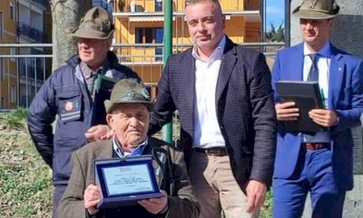 Ceva ha celebrato i cento anni dell'Alpino Attilio Badino