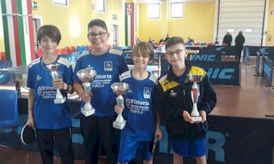 Tennistavolo: Auxilium Cuneo in evidenza nell'ultima prova provinciale CSI
