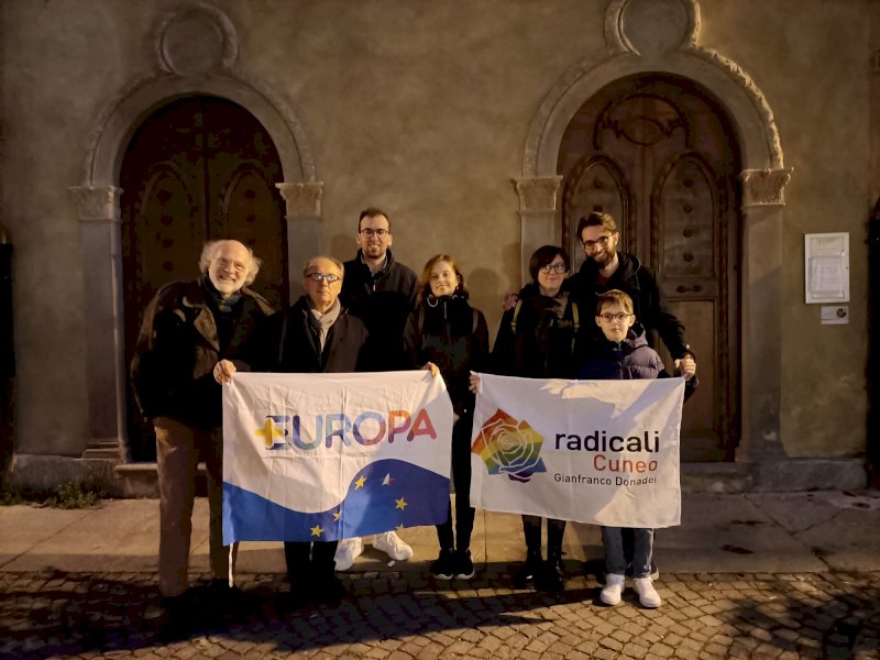 Una delegazione di +Europa Granda e di Radicali Cuneo ha visitato la Sinagoga