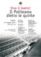 Bra: Viva il teatro! Porte aperte al Politeama, eventi “dietro le quinte”