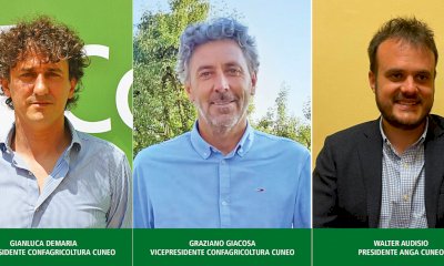 Due vicepresidenti per Confagricoltura Cuneo e un nuovo presidente dell’ANGA