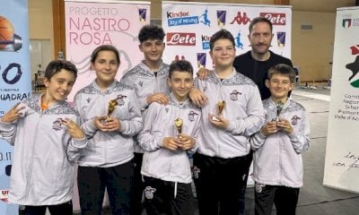 Per la Cuneo Scherma Academy podi e piazzamenti ai campionati regionali Under 14
