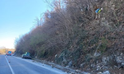 Completati gli interventi di manutenzione dei versanti lungo la statale 20 tra Boves e Vernante