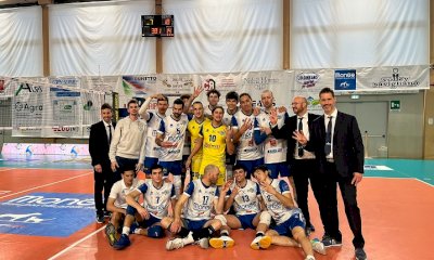 Volley maschile, A3: festa Savigliano, la vittoria con San Donà di Piave vale uno storico quarto posto