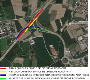 Alba: chiusure alternate su alcuni tratti e rampe della tangenziale per verifiche sui ponti