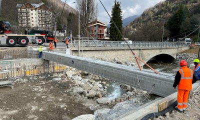 Limone, entro fine maggio sarà ricostruito il ponte della Mineraria