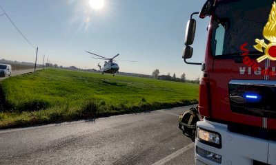 Frontale a Barge, ferite due donne: una è grave