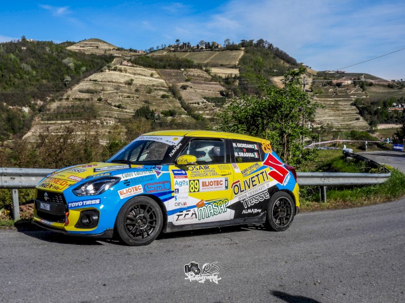Suzuki Rally Cup, Matteo Giordano e Manuela Siragusa vincono il Rally Regione Piemonte
