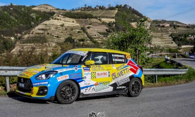 Suzuki Rally Cup, Matteo Giordano e Manuela Siragusa vincono il Rally Regione Piemonte