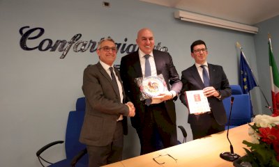 Il Ministro Crosetto ha visitato “Terra di Artigiani” di Confartigianato Cuneo