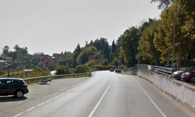 Bra: l’Anas riasfalta la discesa degli Orti in notturna