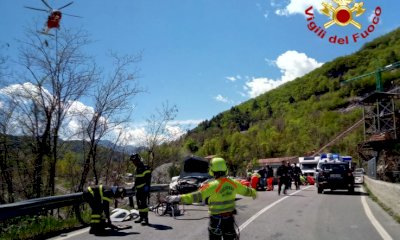 Scontro tra auto e moto a Bagnasco, c'è un ferito grave