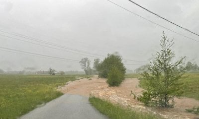 Torna la pioggia, allagamenti e frane nella zona della Bisalta