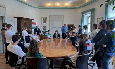 Bra: studenti del Guala “a lezione” in municipio