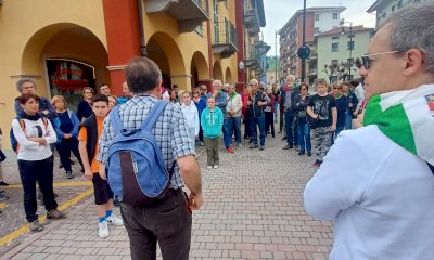 Ieri a Borgo San Dalmazzo la Passeggiata Partigiana