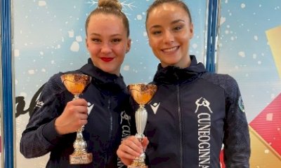 Ginnastica ritmica: le cuneesi sbancano Candelo conquistando tre titoli regionali