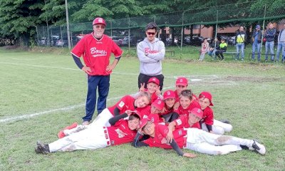 Baseball: a Pinerolo arriva una doppia vittoria per la squadra Under 12 dello Skatch Boves