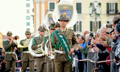 Sabato a Dronero l'esibizione della Fanfara della Taurinense