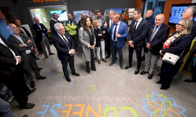 Il Ministro del Turismo Daniela Santanchè in visita presso la sede dell'Atl del Cuneese