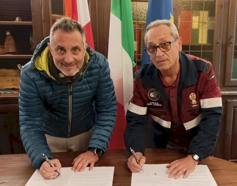 Volontari ANPS a servizio della "Scuola di Valle", firmata la convenzione con il Comune di Monterosso Grana