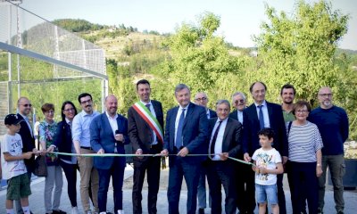 Inaugurato il nuovo centro sportivo di Cortemilia