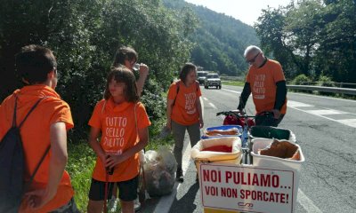 Spazzamondo a Venasca: una bella mattinata di educazione civica attiva