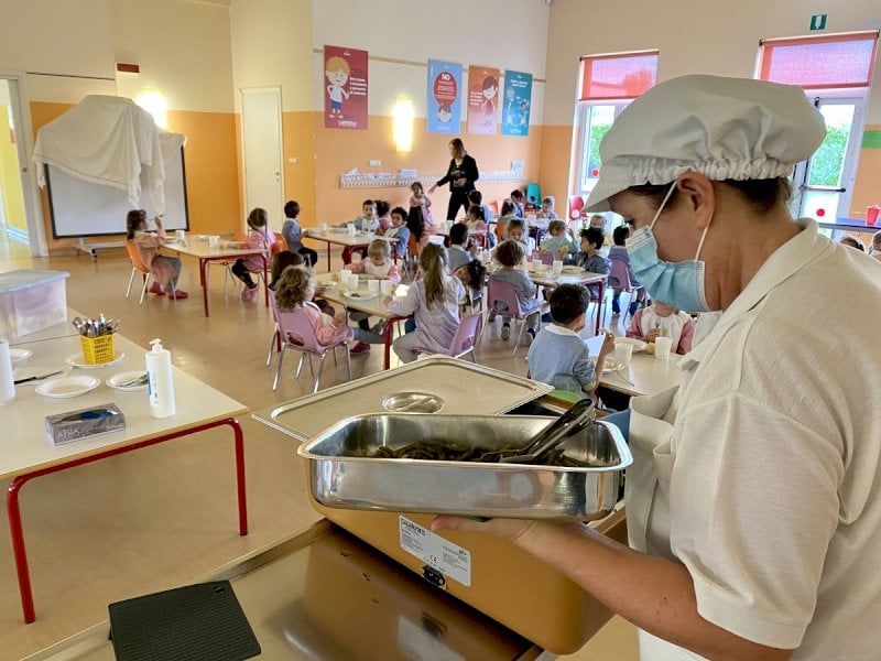 Saluzzo cucinerà i pasti per i bimbi della scuola di Martiniana Po