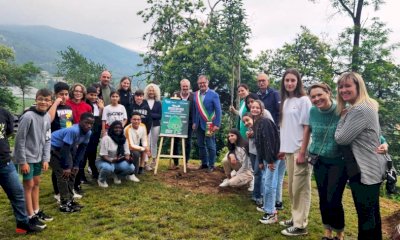 Busca, nel Parco Francotto nuovi alberi donati dalla 