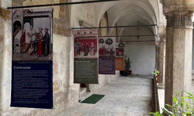 Nel chiostro di San Francesco in mostra 32 preziose miniature tratte da un codice medievale illustrato