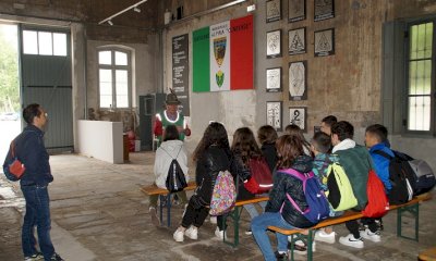 Gli studenti di Candiolo in visita al Memoriale Divisione Alpina Cuneense