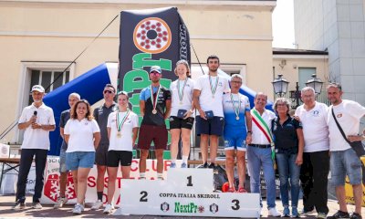 Skiroll, Emanuele Becchis campione italiano sprint a Cicagna