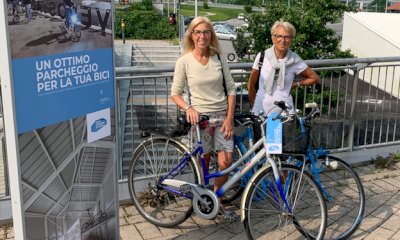 Velostazione e biglietteria unica Grandabus, doppia inaugurazione al Movicentro di Cuneo