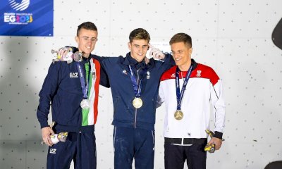 L’azzurro Giorgio Tomatis è argento agli European Games di arrampicata